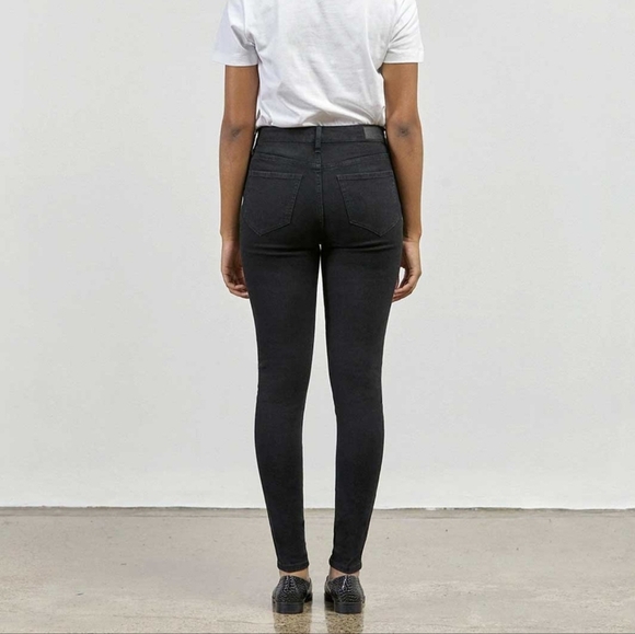 Outland Harriet Black Denim Skinny Jean - Picture 3 of 6